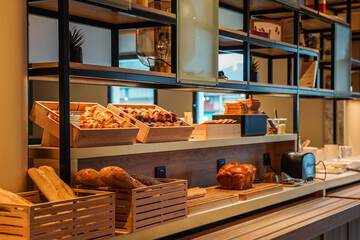 Breakfast area