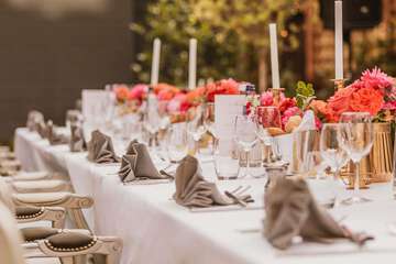 Indoor wedding
