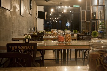 Breakfast area