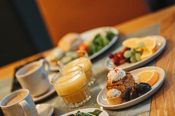 Breakfast buffet