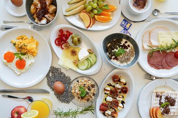 Breakfast buffet