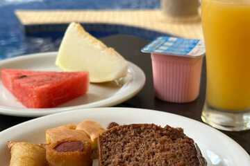 Breakfast buffet