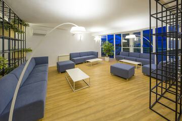 Lobby sitting area