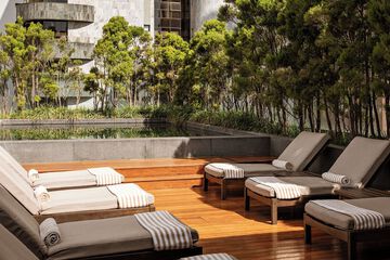 Rooftop pool