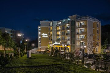 Front of property - evening/night