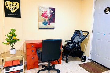 In-room business center