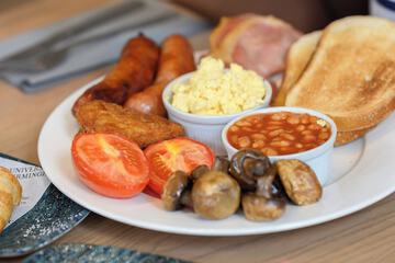 Breakfast buffet