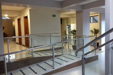 Handrails in hallways