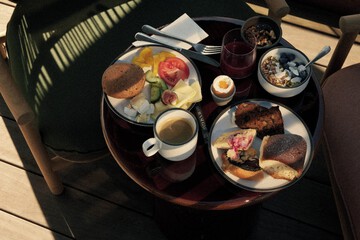 Breakfast buffet