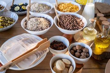 Breakfast buffet