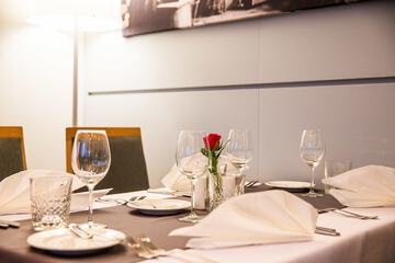 Couples dining