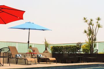 Rooftop pool