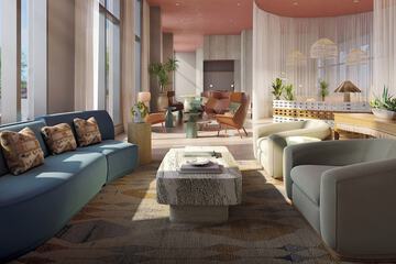 Lobby sitting area