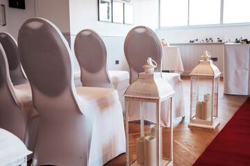 Indoor wedding
