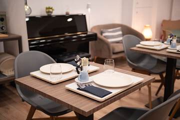 Breakfast area