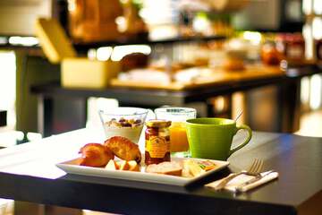 Breakfast area
