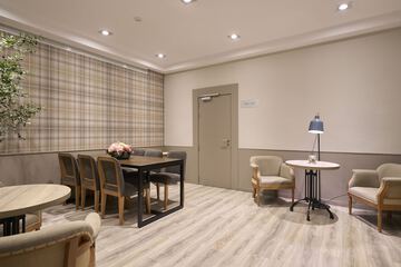 Lobby sitting area