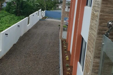 outside