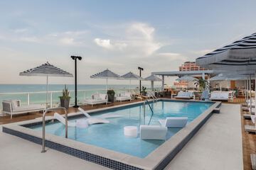 Rooftop pool
