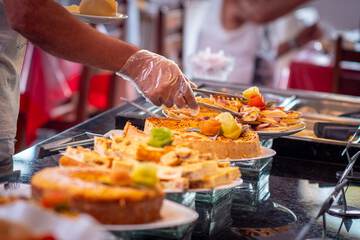 Breakfast buffet
