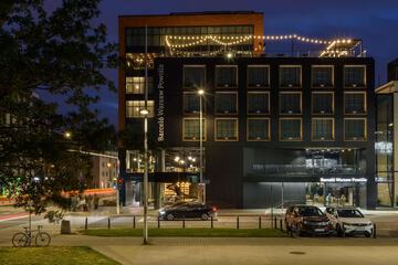 Front of property - evening/night