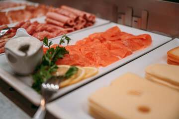Breakfast buffet