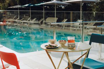 Breakfast area