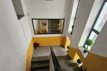 Handrails in stairways