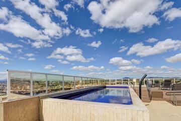 Rooftop pool