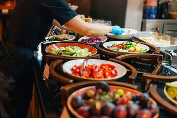 Breakfast buffet
