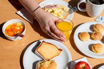 Breakfast area