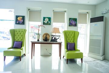Lobby sitting area
