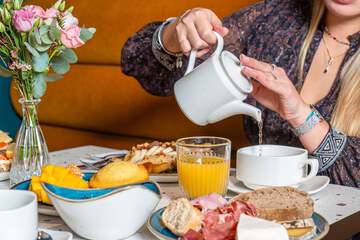 Breakfast area