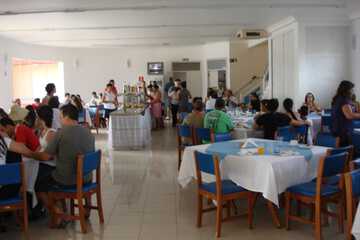 Breakfast area