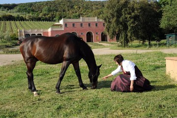 Horseback riding