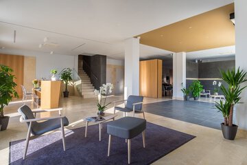 Lobby sitting area