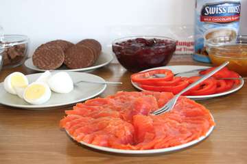 Breakfast buffet
