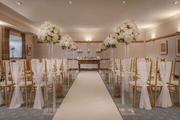 Indoor wedding