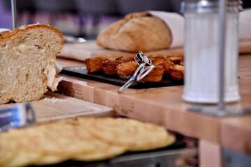 Breakfast buffet