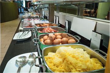 Breakfast buffet