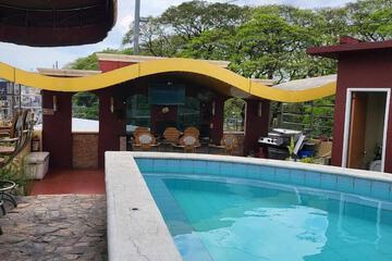 Rooftop pool