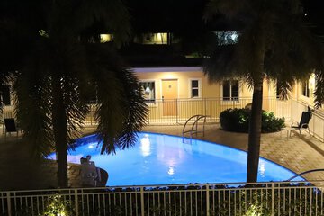 Front of property - evening/night