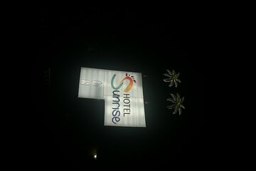 Front of property - evening/night