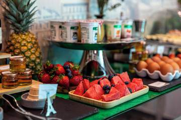 Breakfast buffet