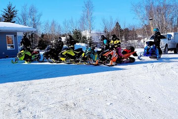 Snowmobiling