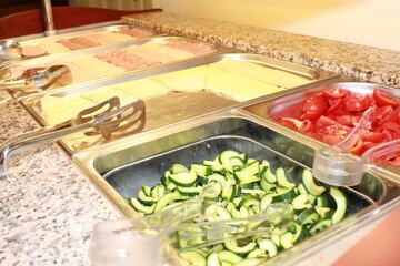 Breakfast buffet
