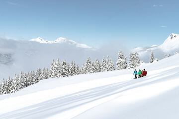 Snowshoeing