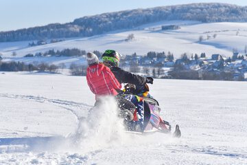 Snowmobiling