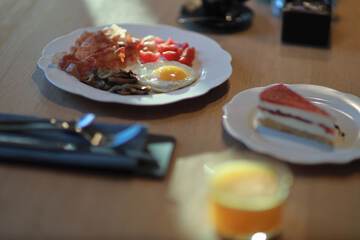 Breakfast buffet