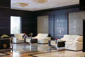 Lobby sitting area